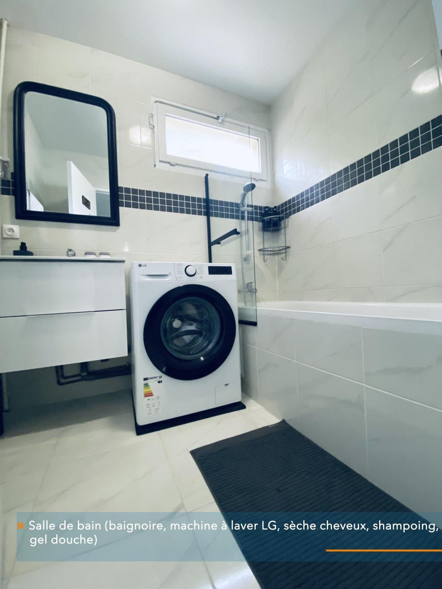 Appartement Parisien Neuf, Moderne Avec Une Grande Salon, 2 Chambres, 4 Lits, Parking Gratuit, 15Min De Paris Et 13 Min Aeroport Orly Vitry-sur-Seine Eksteriør bilde