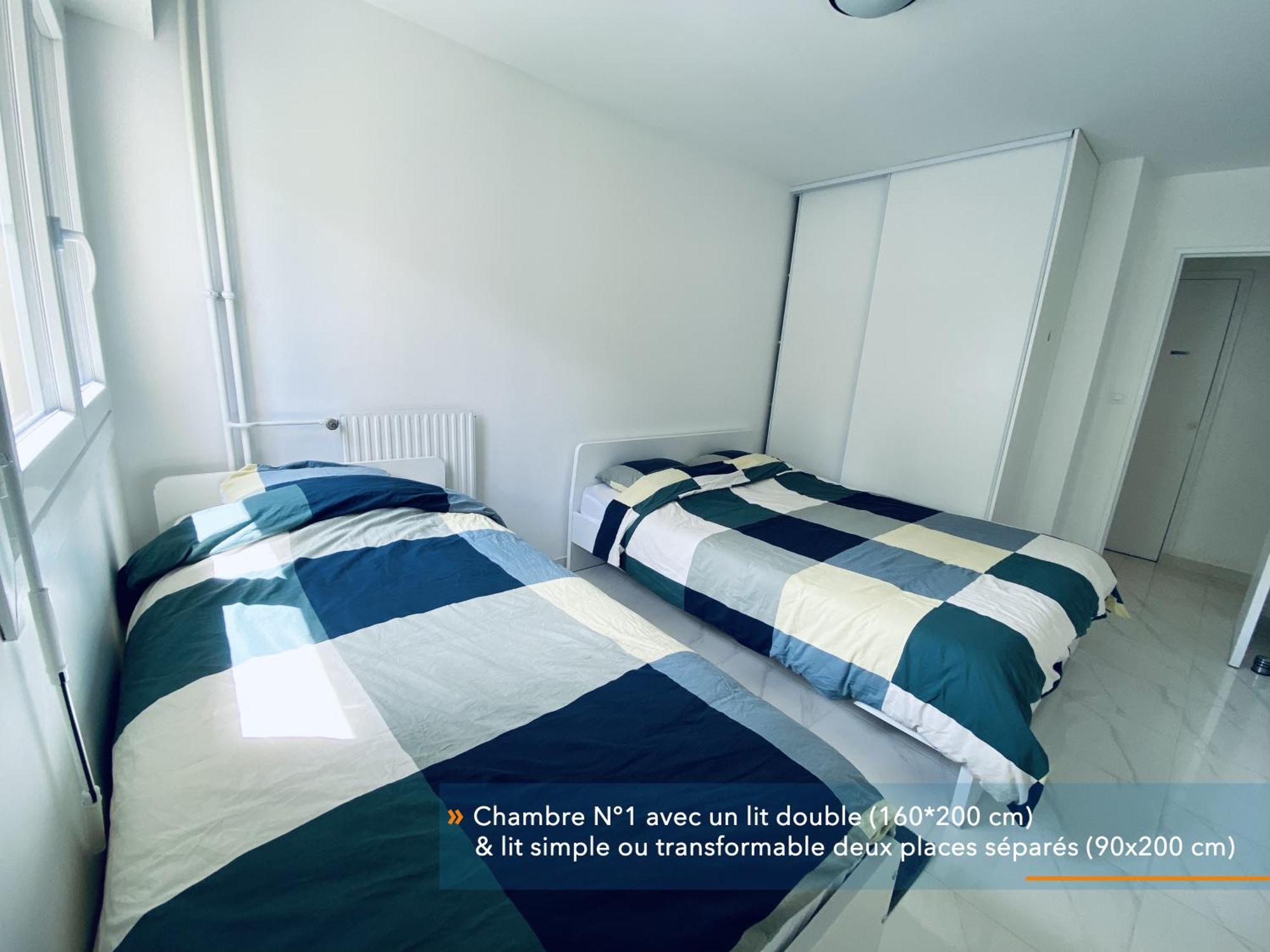 Appartement Parisien Neuf, Moderne Avec Une Grande Salon, 2 Chambres, 4 Lits, Parking Gratuit, 15Min De Paris Et 13 Min Aeroport Orly Vitry-sur-Seine Eksteriør bilde