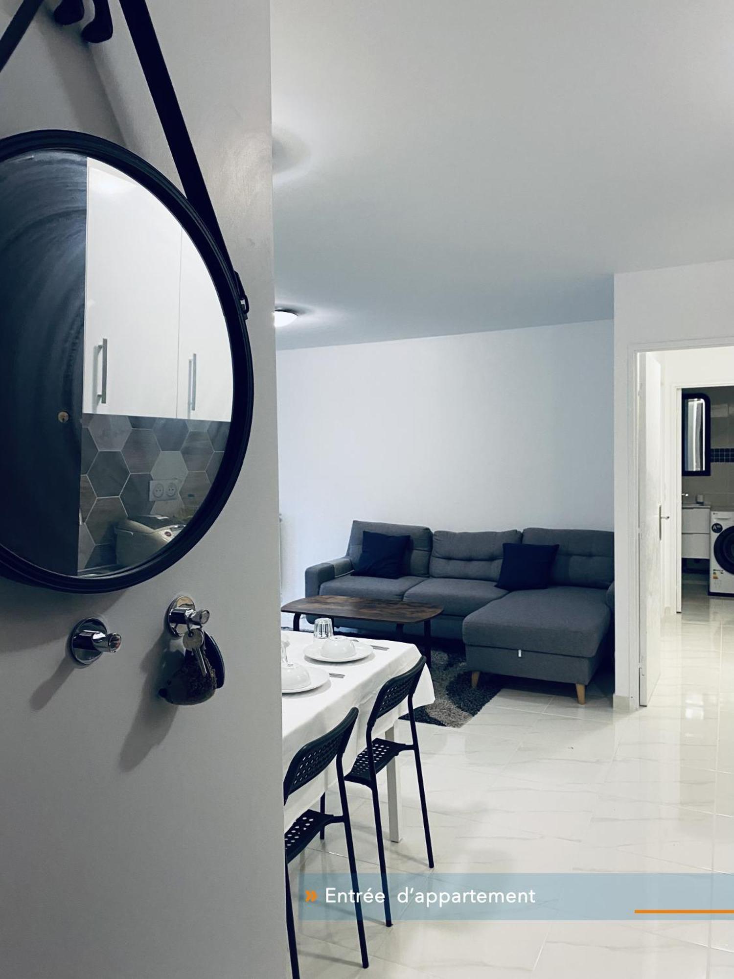 Appartement Parisien Neuf, Moderne Avec Une Grande Salon, 2 Chambres, 4 Lits, Parking Gratuit, 15Min De Paris Et 13 Min Aeroport Orly Vitry-sur-Seine Eksteriør bilde