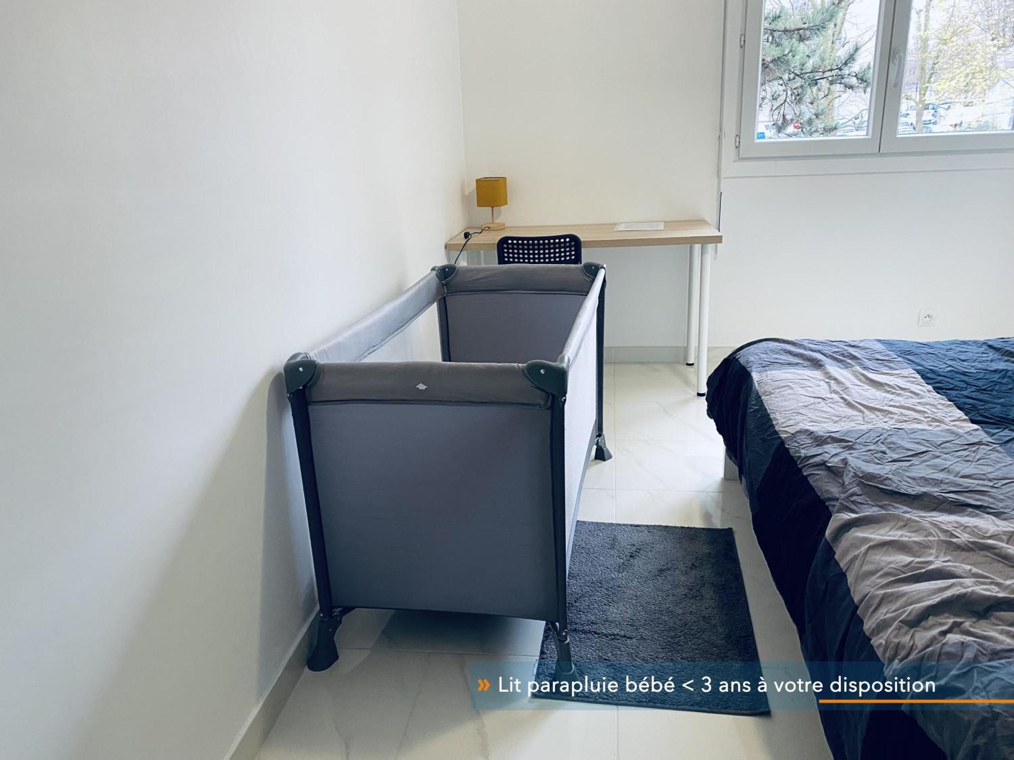 Appartement Parisien Neuf, Moderne Avec Une Grande Salon, 2 Chambres, 4 Lits, Parking Gratuit, 15Min De Paris Et 13 Min Aeroport Orly Vitry-sur-Seine Eksteriør bilde
